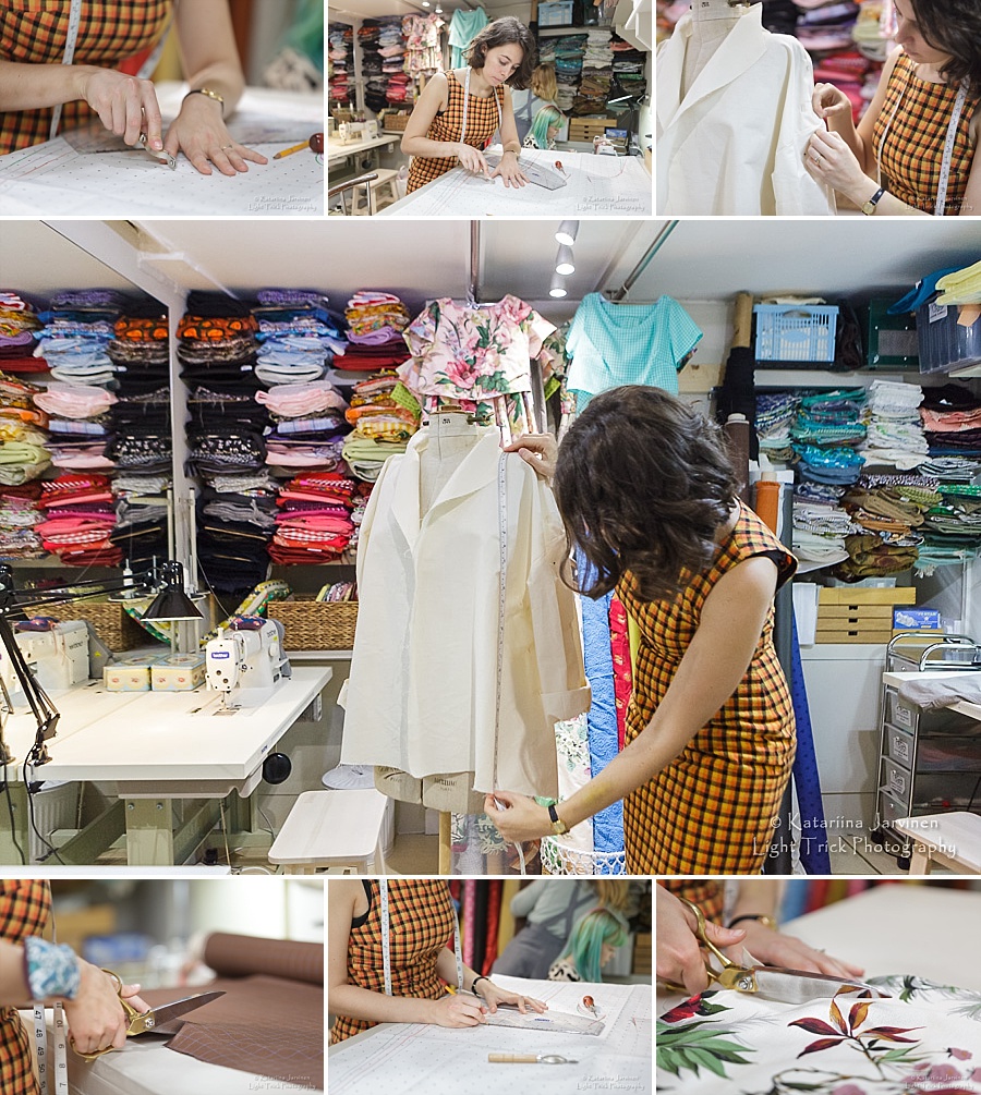 designer at work - Emperor's Old Clothes